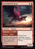 Stormshriek Feral // Flush Out — Tarkir: Dragonstorm