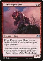 Flametongue Kavu — Dominaria Remastered