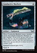 Conductive Machete — Duskmourn: House of Horror