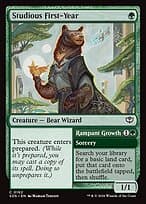 Studious First-Year // Rampant Growth — Secrets of Strixhaven