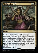 Siphon Insight — Outlaws of Thunder Junction Commander