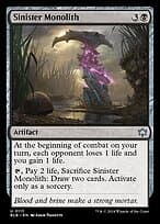 Sinister Monolith — Bloomburrow