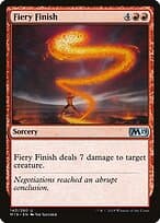 Fiery Finish — Core Set 2019