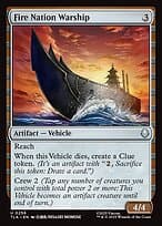 Fire Nation Warship — Avatar: The Last Airbender