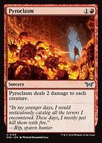 Pyroclasm — Duskmourn: House of Horror