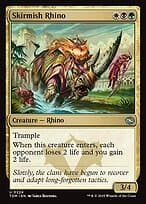 Skirmish Rhino — Tarkir: Dragonstorm