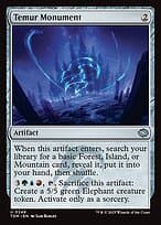 Temur Monument — Tarkir: Dragonstorm