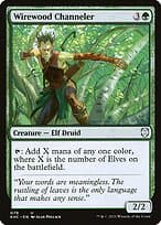 Wirewood Channeler — Kaldheim Commander