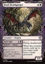 Feral Deathgorger // Dusk Sight — Tarkir: Dragonstorm