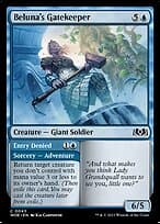 Beluna's Gatekeeper // Entry Denied — Wilds of Eldraine