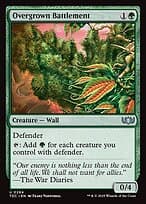 Overgrown Battlement — Tarkir: Dragonstorm Commander