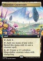 Abundant Countryside — Lorwyn Eclipsed Commander