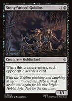 Stony-Voiced Goblins — The Hobbit