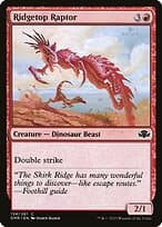 Ridgetop Raptor — Dominaria Remastered