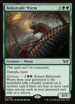 Balustrade Wurm — Duskmourn: House of Horror