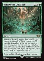 Valgavoth's Onslaught — Duskmourn: House of Horror