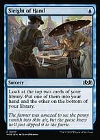 Sleight of Hand — Wilds of Eldraine