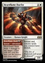 Heartflame Duelist // Heartflame Slash — Wilds of Eldraine