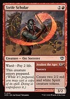 Strife Scholar // Awaken the Ages — Secrets of Strixhaven