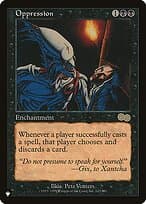 Oppression — The List