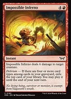 Impossible Inferno — Duskmourn: House of Horror