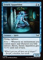 Erratic Apparition — Duskmourn: House of Horror