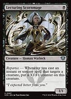 Lecturing Scornmage — Secrets of Strixhaven