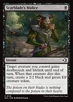 Scarblade's Malice — Lorwyn Eclipsed