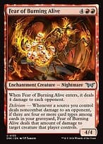 Fear of Burning Alive — Duskmourn: House of Horror