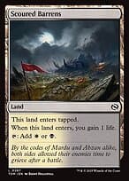 Scoured Barrens — Tarkir: Dragonstorm