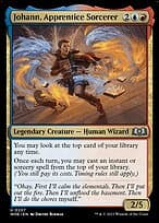 Johann, Apprentice Sorcerer — Wilds of Eldraine