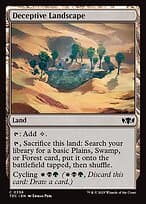 Deceptive Landscape — Tarkir: Dragonstorm Commander