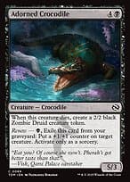 Adorned Crocodile — Tarkir: Dragonstorm