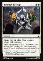 Borough Backup — Marvel Super Heroes