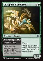 Disruptive Stormbrood // Petty Revenge — Tarkir: Dragonstorm