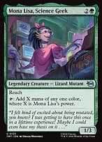 Mona Lisa, Science Geek — Teenage Mutant Ninja Turtles