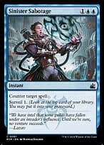 Sinister Sabotage — Ravnica Remastered
