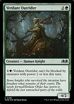 Verdant Outrider — Wilds of Eldraine
