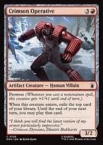 Crimson Operative — Marvel Super Heroes