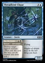 Threadbind Clique // Rip the Seams — Wilds of Eldraine