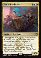 Temur Battlecrier — Tarkir: Dragonstorm