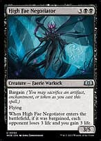 High Fae Negotiator — Wilds of Eldraine