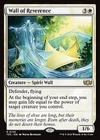 Wall of Reverence — Tarkir: Dragonstorm Commander