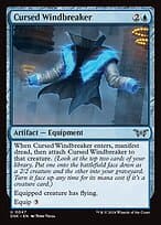 Cursed Windbreaker — Duskmourn: House of Horror