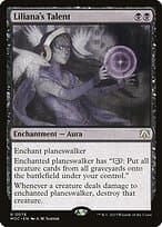 Liliana's Talent — March of the Machine Commander