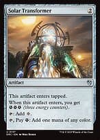 Solar Transformer — Aetherdrift Commander