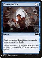Frantic Search — The List