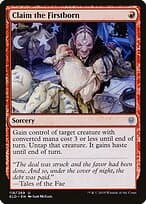 Claim the Firstborn — Throne of Eldraine